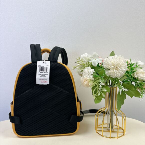 Coach CR284 Mini Court Backpack IN HONEYCOMB - Picture 11 of 12